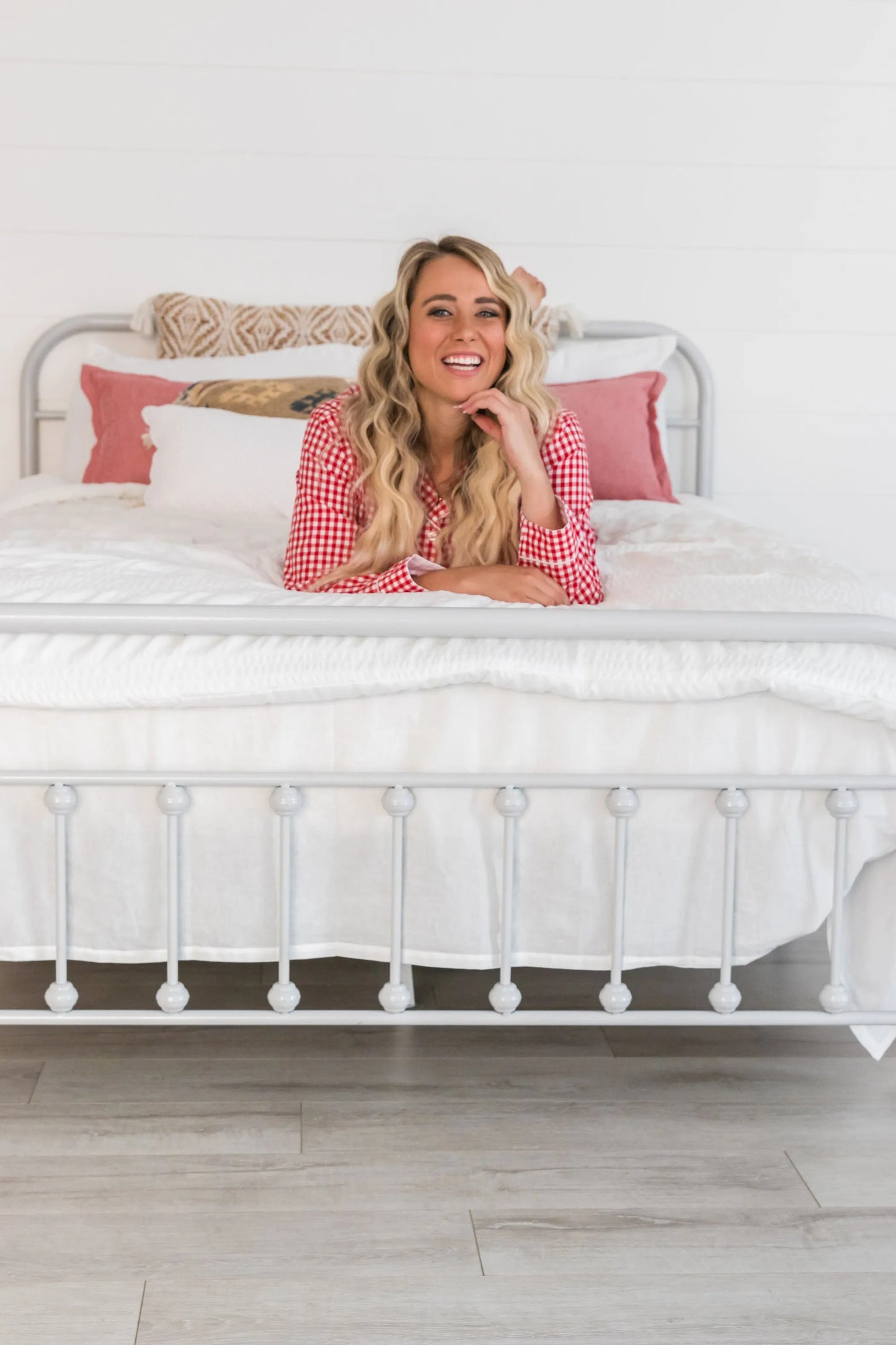 Myra Women's Long Sleeve Shirt & Pajama Set